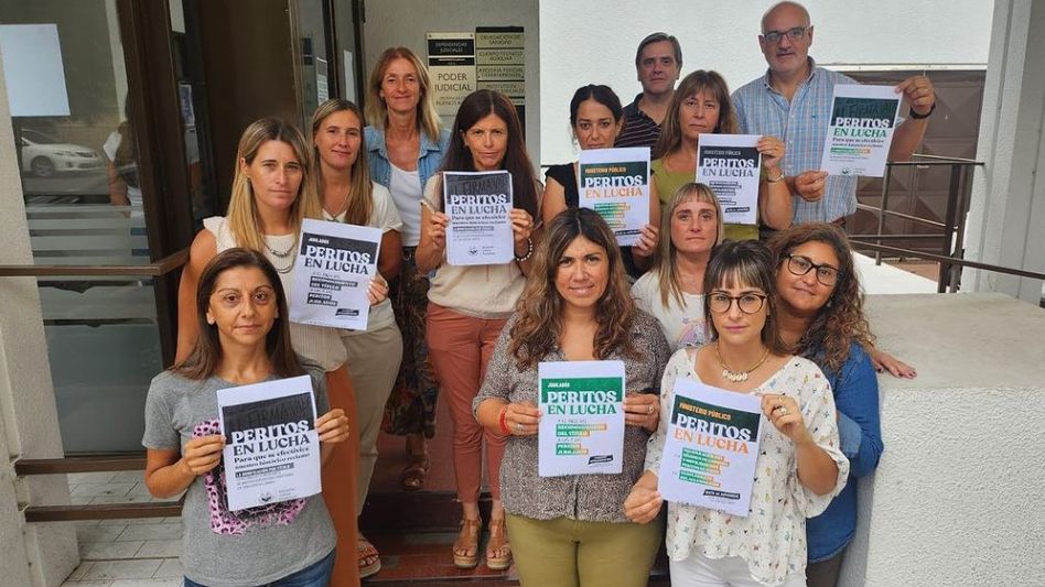 Los peritos judiciales continúan su lucha