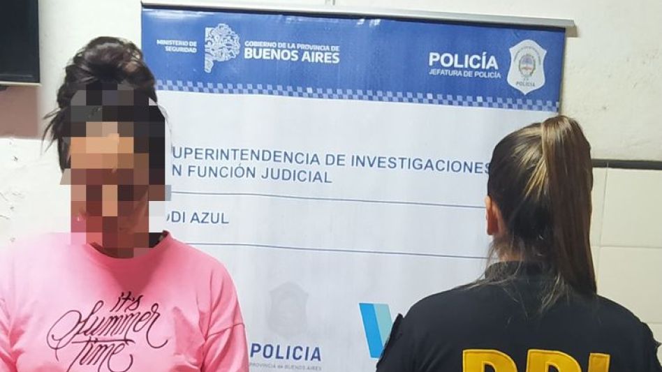 La mujer detenida este miércoles es pareja del hombre que fuera aprehendido meses atrás. FOTOS Y VIDEO: DDI AZUL