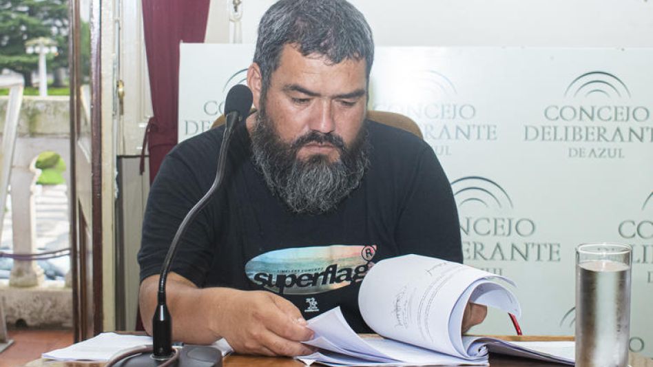 El concejal Gastón Blando afirmó que - con este desfinanciamiento del gobierno nacional está dejando estas obras que faltan, que son de mucho valor para muchas familias. NACHO CORREA