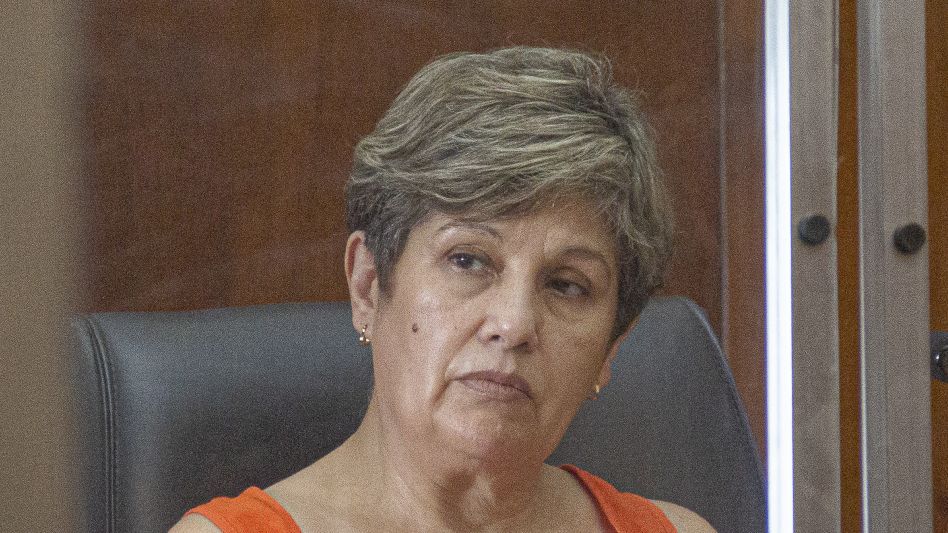 Inés Olmedo, una de las juezas que desde el TOC 2 intervino en este debate. NICOLÁS MURCIA/ARCHIVO/EL TIEMPO