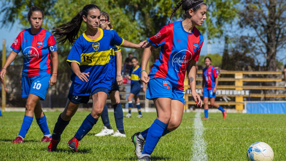 San José le ganó a Boca y es uno de los líderes de Fútbol Femenino. NICOLÁS MURCIA 