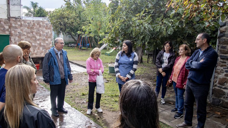 Visita del Intendente al Rinconcito del Carmen