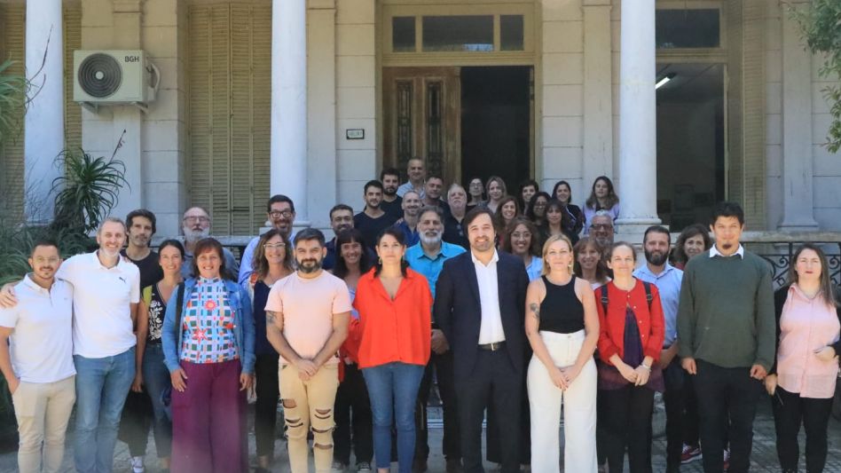 El actual director de Región Sanitaria IX, Ramiro Borzi, fue parte del encuentro de trabajo que encabezó el Ministro de Salud de la provincia de Buenos Aires Nicolás Kreplak. GENTILEZA/REGIÓN SANITARI