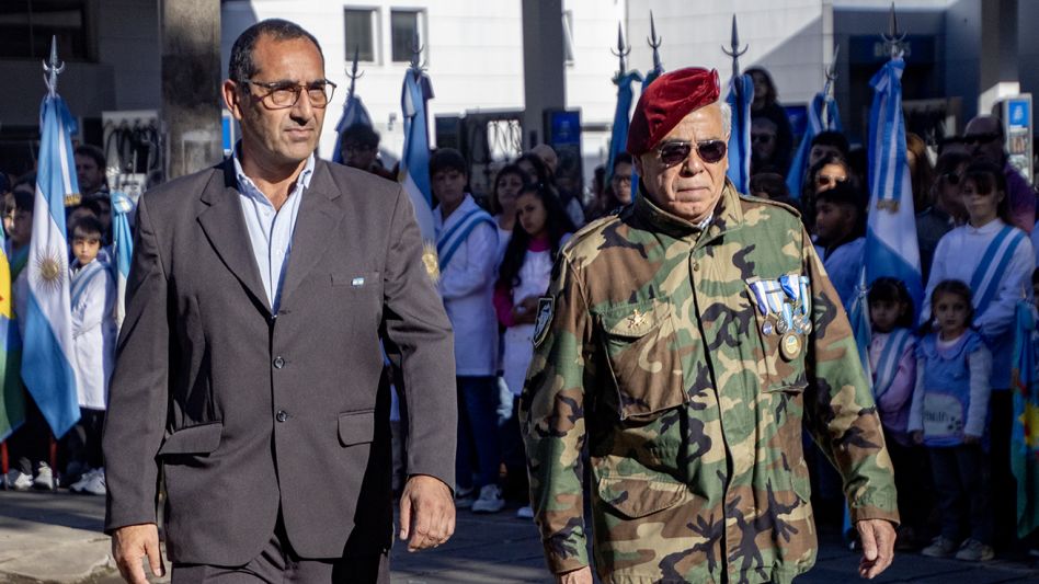 Acto por el Día de los Veteranos y de los Caídos en la Guerra de Malvinas
