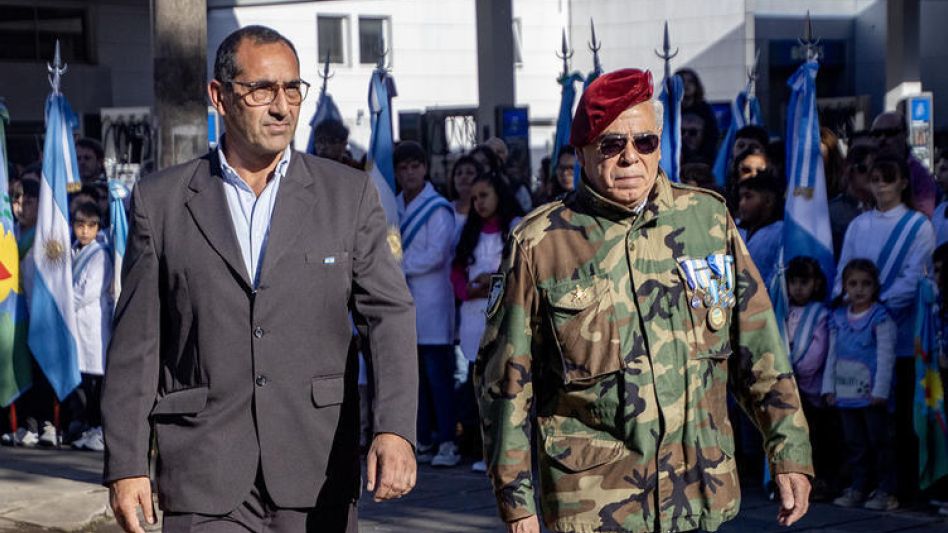 Se realizó el acto por el Día de los Veteranos  y de los Caídos durante la Guerra de Malvinas