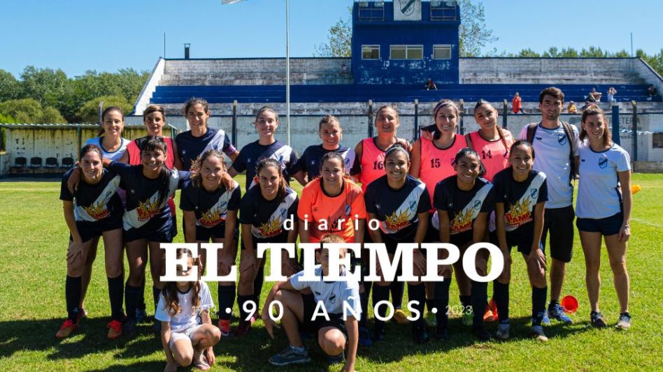 Cemento Armado es uno de los que manda en la zona B de Fútbol Femenino. NICOLÁS MURCIA