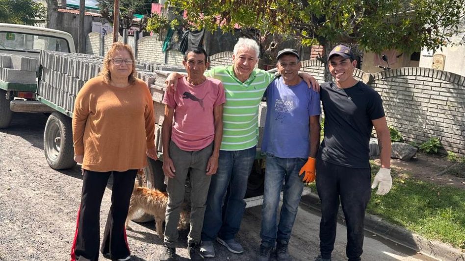 Kletnicki colaboró con vecinos del barrio San Francisco