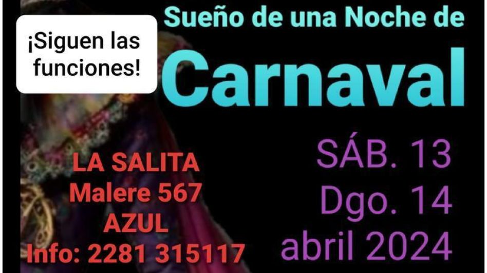 Abril: listos para el telón   
