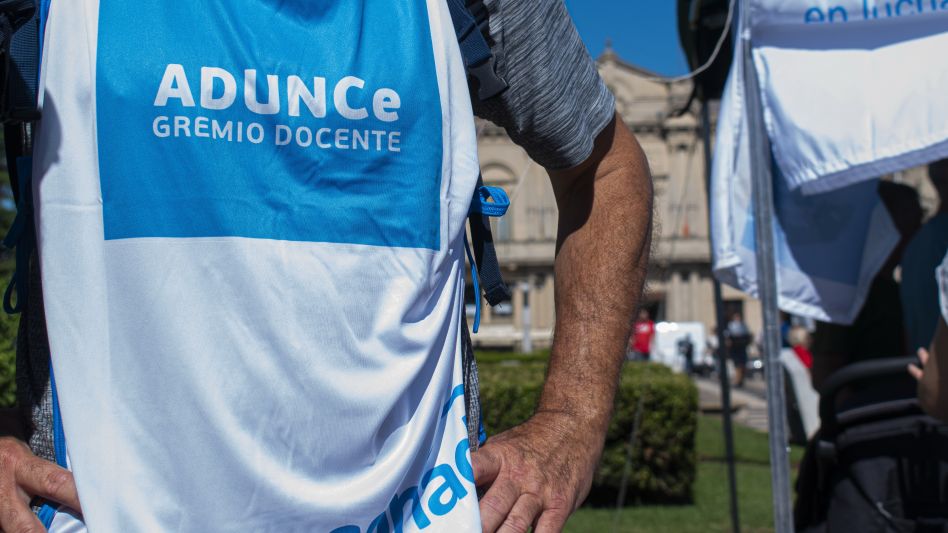 El plan de lucha de los docentes de las universidades nacionales comenzó hoy y se extenderá hasta el jueves 11.  ARCHIVO/NICOLÁS MURCIA