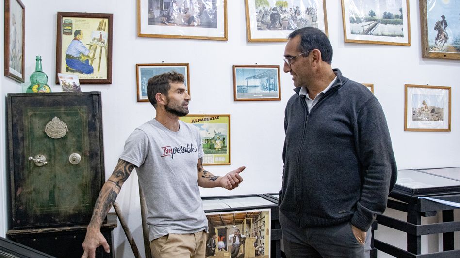 El Intendente recorrió el Centro Cultural Molina Campos