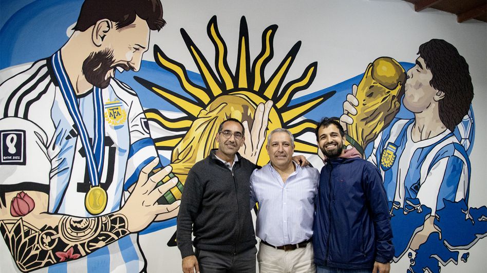 El intendente Sombra participó de los festejos   por el aniversario de la Liga de Fútbol