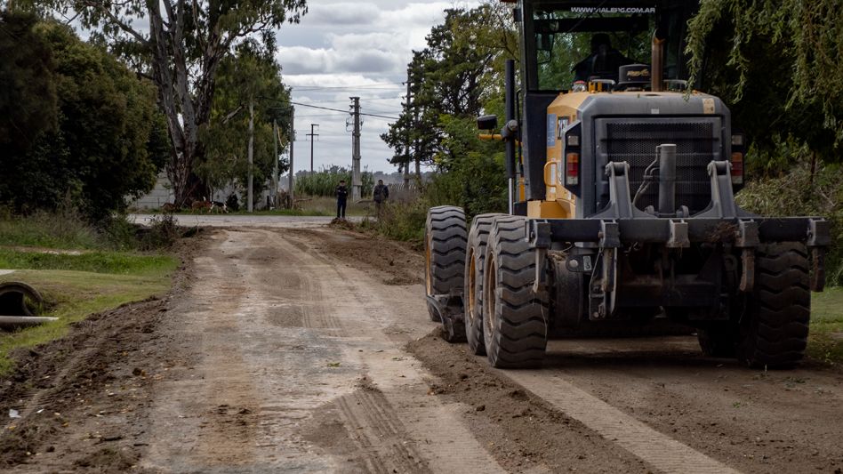 Siguen los trabajos de acondicionamiento de calles en diferentes zonas