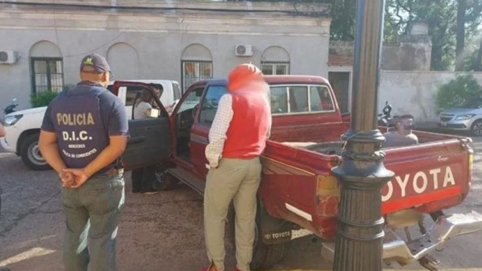 El pasado miércoles 3 de abril, en la ciudad correntina de Mercedes, el presunto abusador resultó detenido. EL LITORAL/CORRIENTES