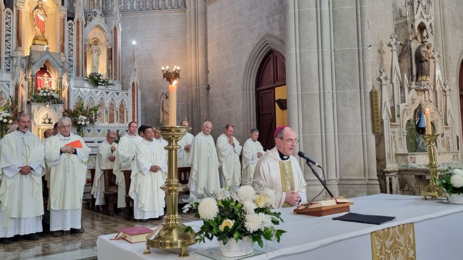 Santa misa por el 90° Aniversario de  la Diócesis en el marco del Año Jubilar