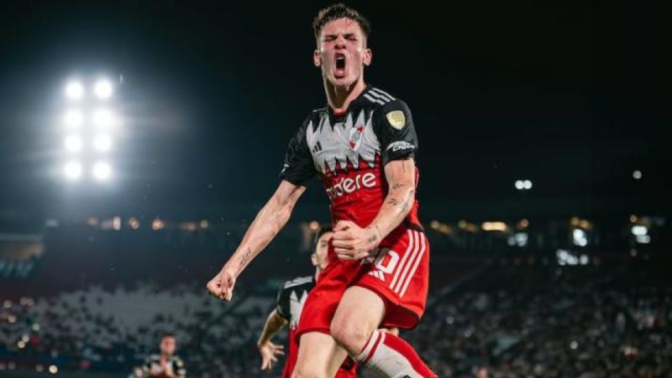 Franco Mastantuono el goleador más joven de River en la Libertadores