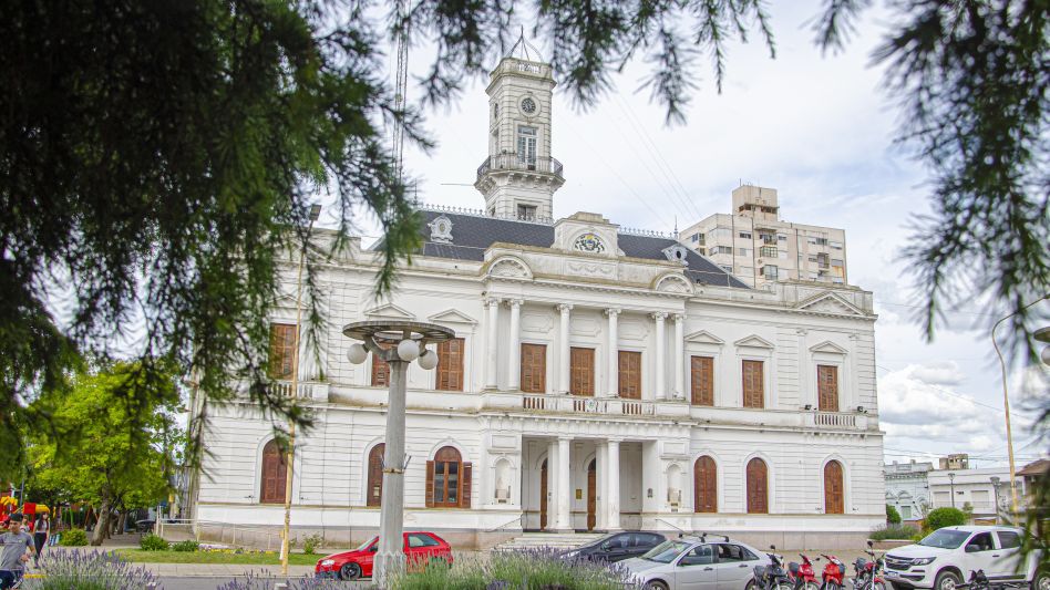 El Palacio de la Municipalidad de Azul es Patrimonio Cultural y Monumento Histórico de la provincia de Buenos Aires. ARCHIVO/NACHO CORREA