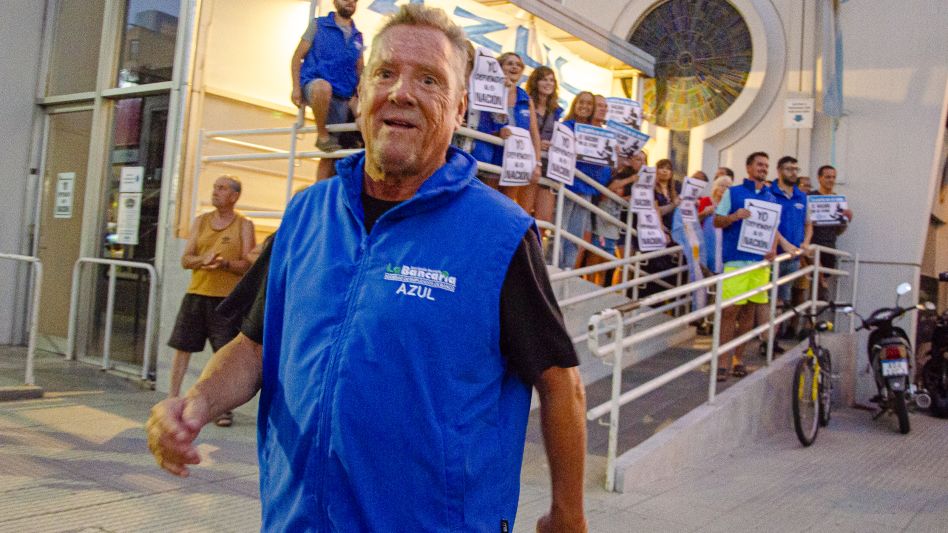 El Banco de la Nación Argentina es rentable, da superávit permanentemente, afirmó José Luis Iturralde, secretario general de la Asociación Bancaria de Azul. Foto: Nacho Correa.