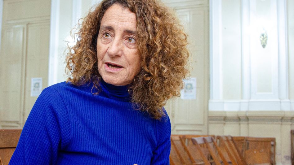 Inés Sanguinetti: Hay una idea equivocada y es que el docente no quiere innovar. El docente quiere innovar, pero resulta que la innovación no está en agenda. Foto: Nacho Correa.