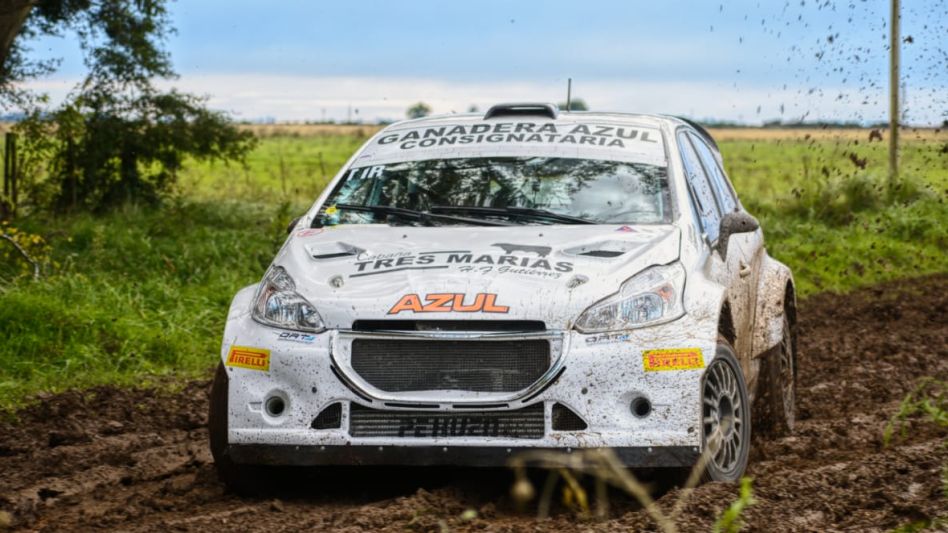 Enrique Adrogué y Marcelo Quattrocchio ganaron la décima edición del Rally de Ayacucho. Foto: gentileza Facebook Rally Mar y Sierras.