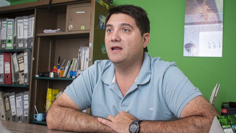 Eduardo Bercovich, titular de ATE Azul. ARCHIVO/EL TIEMPO/NACHO CORREA