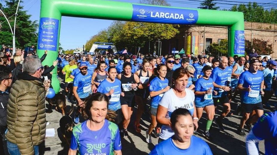 Olavarría: más de 1.000 competidores corrieron la "Vuelta al Municipio"