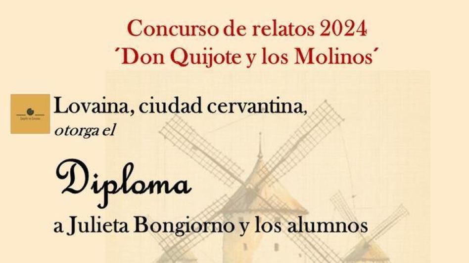 Desde Bélgica: Merecido reconocimiento  a estudiantes del Colegio Inmaculada    