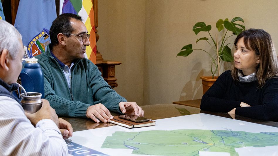 Reunión con la directora del Registro Provincial de las Personas
