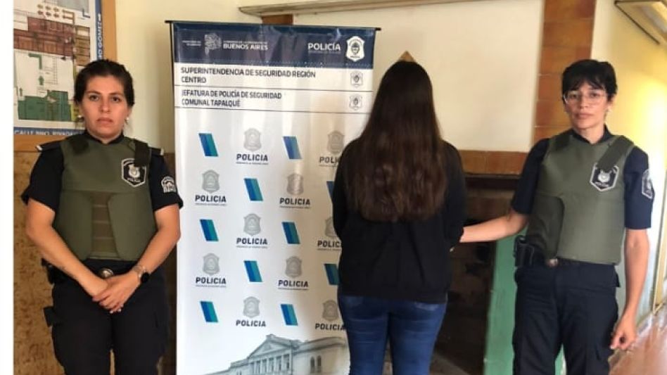 En diciembre pasado una de las mujeres fue detenida en Olavarría y la otra, en Tapalqué. FOTO: POLICÍA COMUNAL TAPALQUÉ/PBA