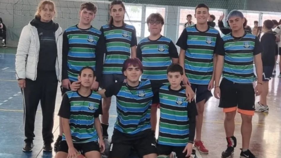 Alumnos del CEF N° 140 de Chillar compitieron en Benito Juárez