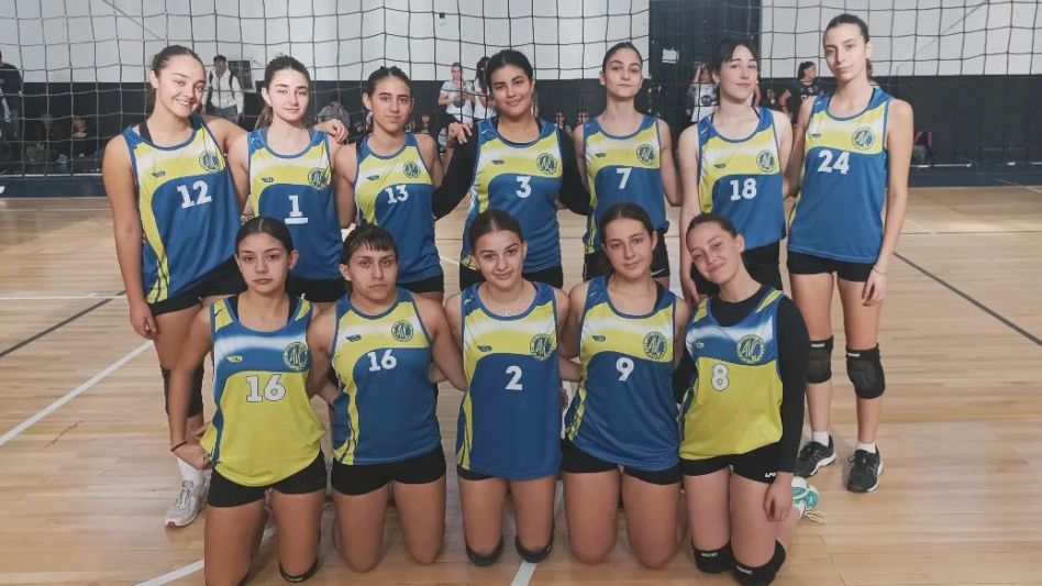 Azul Vóley en Sub 16. 