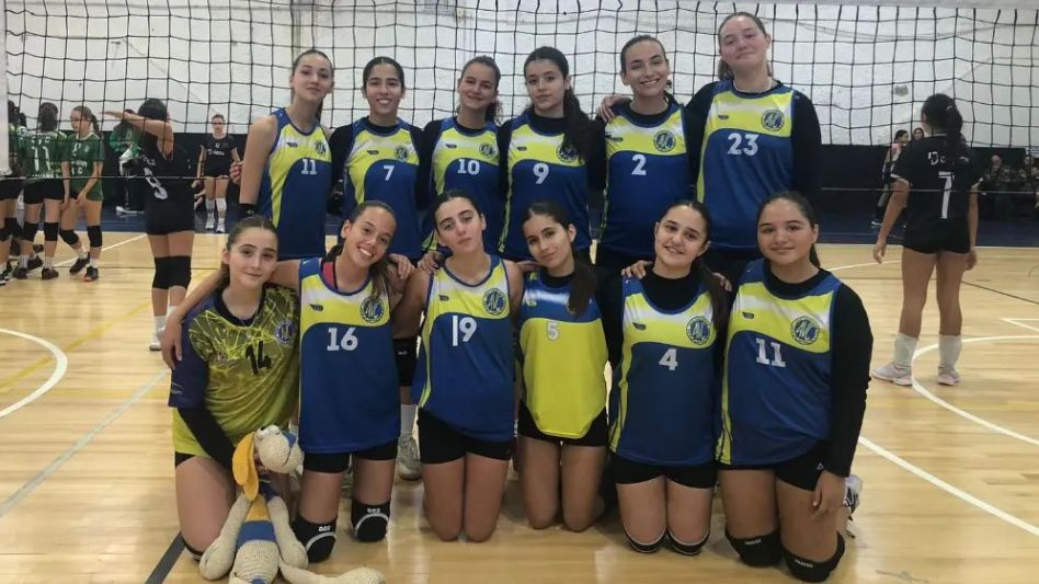 Azul Vóley en Sub 14.