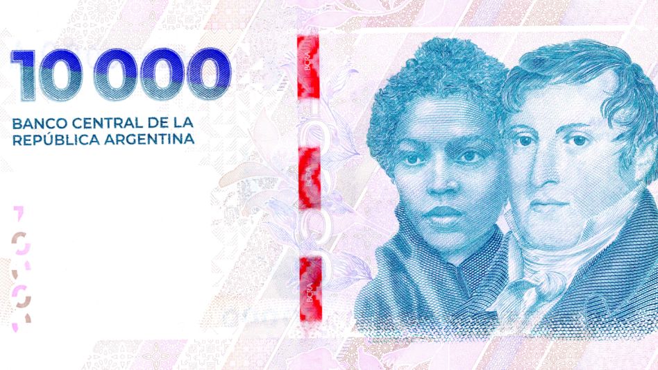 El Banco Central puso en circulación los billetes de $10.000: cómo detectar los falsos