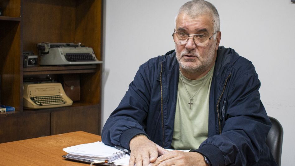 Guillermo Walder fue reelegido por unanimidad para un nuevo mandato como presidente del Círculo de Ajedrez de Azul. Foto: Nacho Correa.