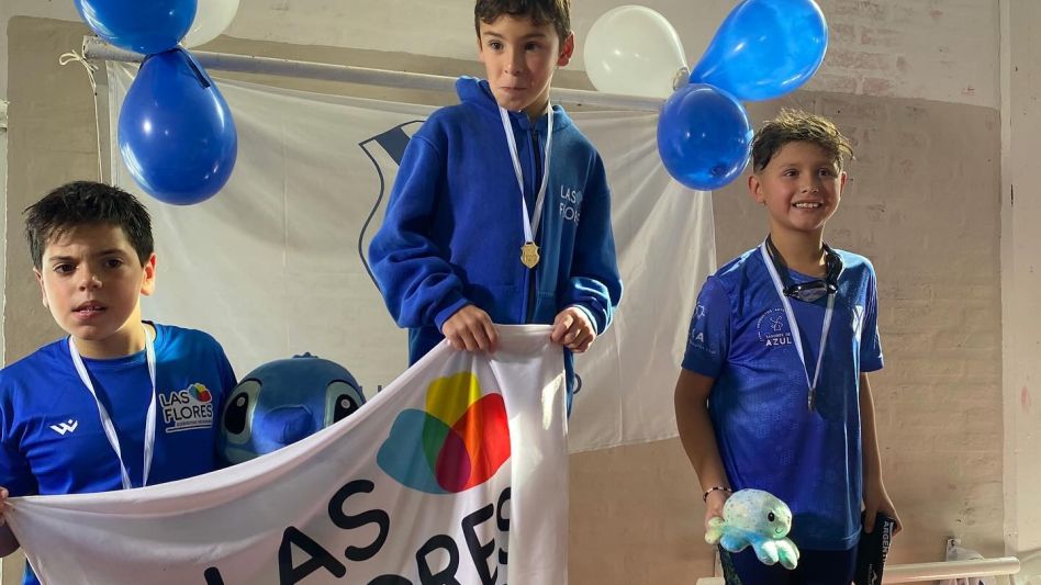 Destacada participación de nadadores del Club de Remo en la Liga Regional 