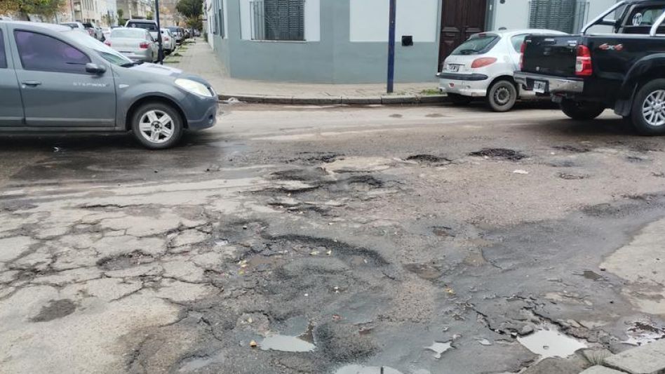 El pésimo estado de las calles, una   problemática crónica en la ciudad 