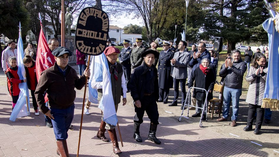 Se realizó la ceremonia por el 112º Aniversario de la Fundación de Chillar