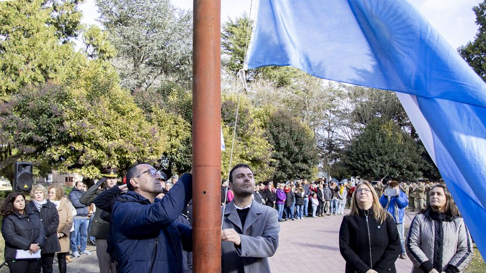 Se realizó la ceremonia por el 112º Aniversario de la Fundación de Chillar
