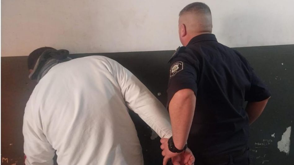El aprehendido hoy jueves por la tarde ya había sido arrestado en ocasiones anteriores por otros ilícitos. FOTO: CPA/PBA