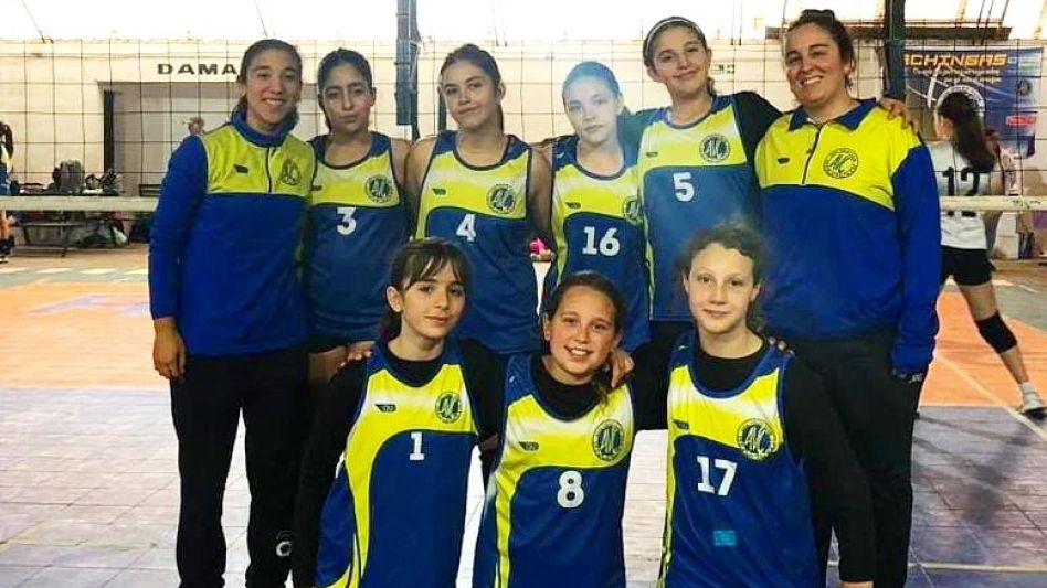Azul Vóley "A" quedó tercero en el segundo Gran Prix Sub 12