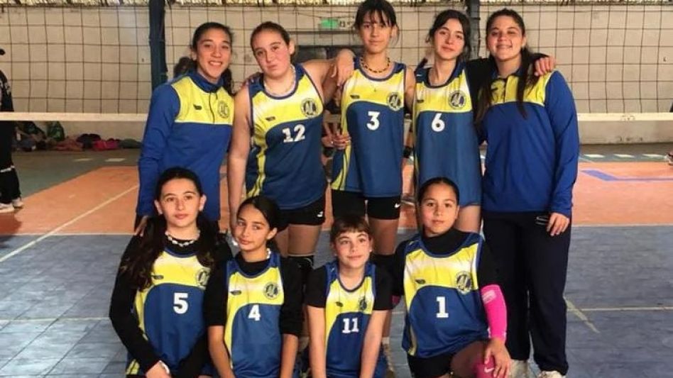 Azul Vóley "A" quedó tercero en el segundo Gran Prix Sub 12