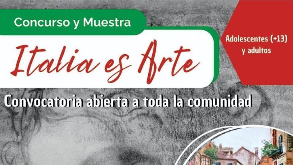 Convocatoria a concurso: "Italia es arte" 