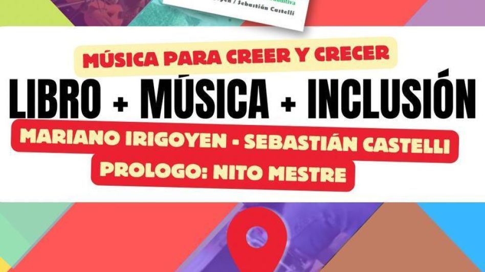 Encuentro de música inclusiva a   cargo del músico Mariano Irigoyen  