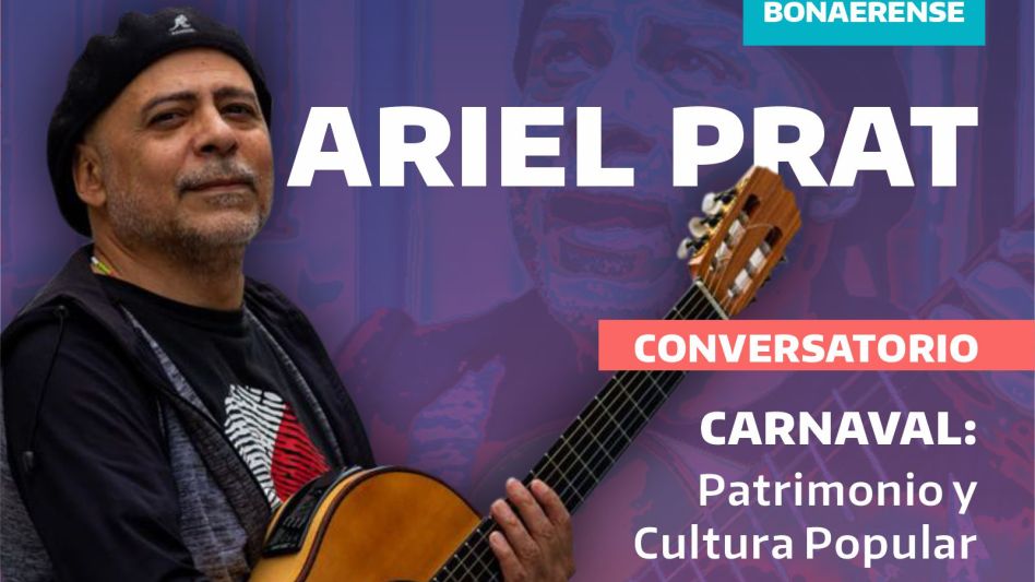 Sábado de Conversatorio sobre Patrimonio y Cultura Popular con Ariel Prat