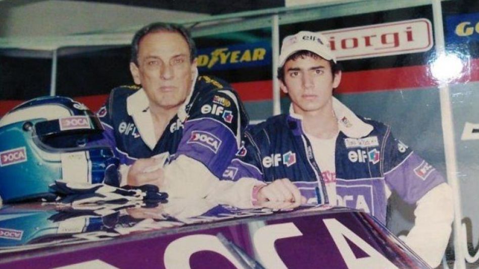 Juan María Traverso y el Nano Nicolás Matta, quien fue su último copiloto. El Flaco debutó con un Torino y su última temporada también la cerró a bordo de esta marca.