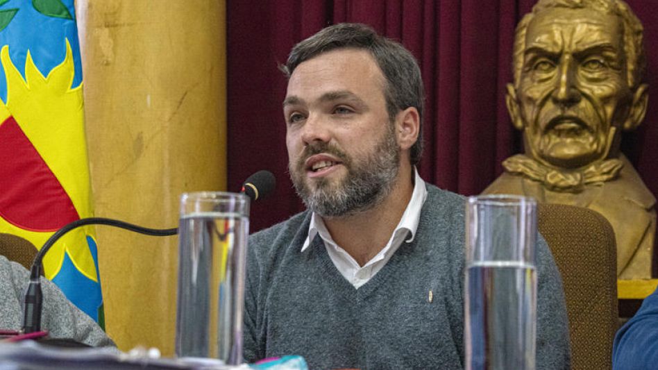 El secretario de Gobierno y jefe de Gabinete municipal Ignacio Pallia. FOTO NACHO CORREA