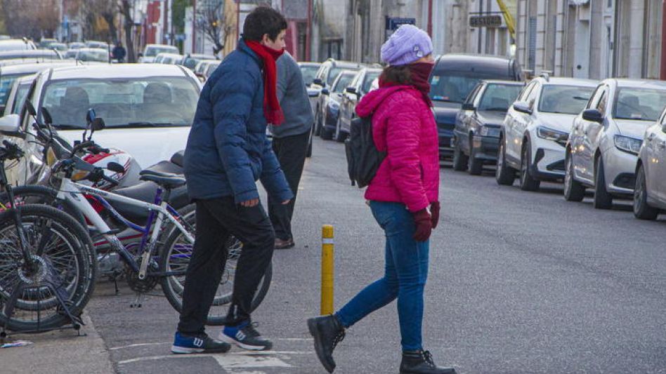 "Azul quedaría afuera del área probable de nieve"