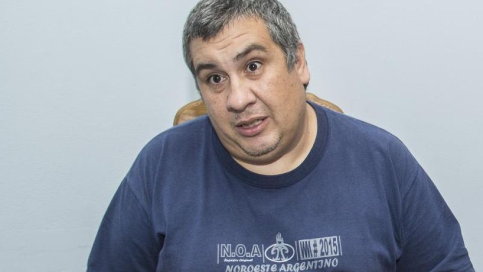 Javier Cabral, titular del SUTEBA. ARCHIVO/EL TIEMPO/NICOLÁS MURCIA 
