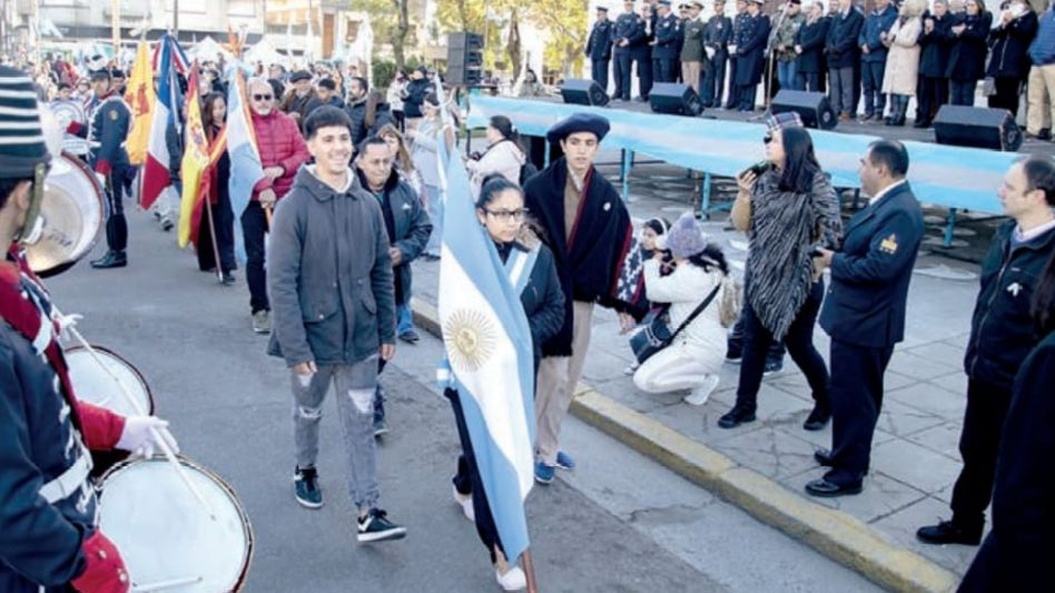 Festejos por el aniversario de la Revolución de Mayo
