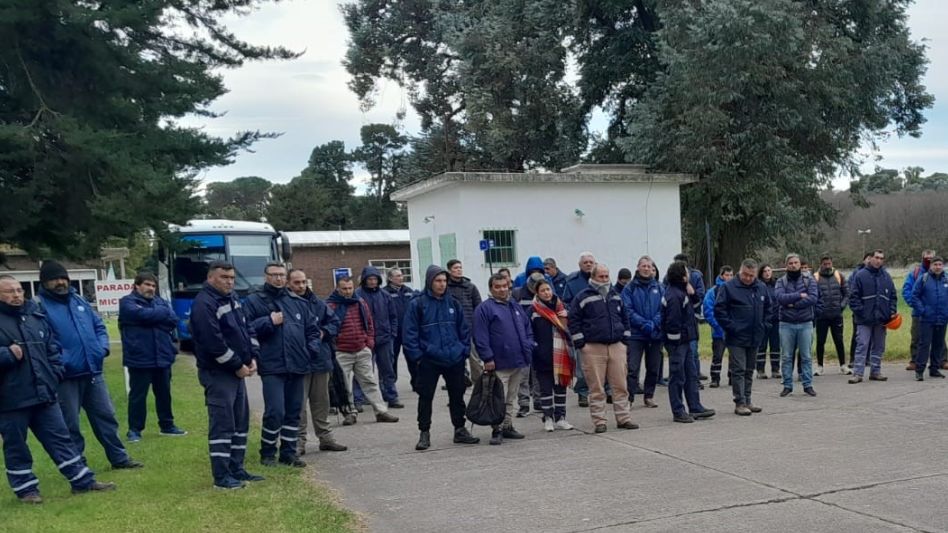 Días atrás se realizó una asamblea de trabajadores en la que se analizó la situación que atraviesa actualmente Fanazul. PRENSA ATE