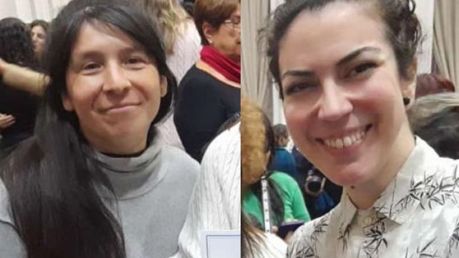 Ivana Barrionuevo y Moira Goldenhörn.